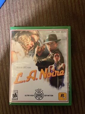L.A. Noire - Xbox One Game (Green Case)